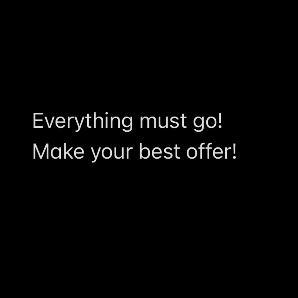 Everything Must Go!